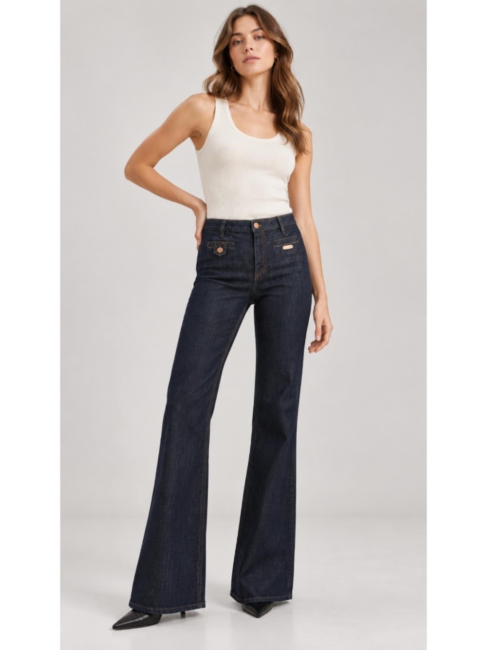 Marc by Marc Jacobs Charlie P02 Flare Trouser Jeans